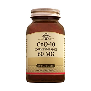 Solgar Coenzyme Q10 60 Mg 30 Kapsül ürün görseli