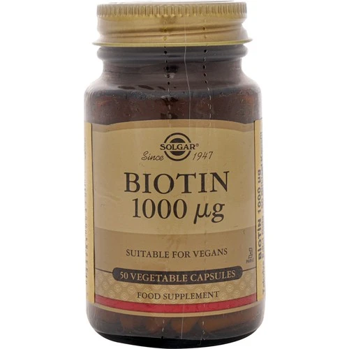 Solgar Biotin 1000 mcg 50 Kapsül ürün görseli 1