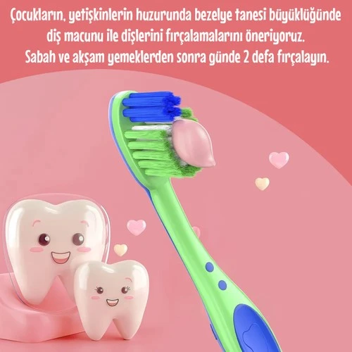 Splat Diş Macunu Çocuk Çilek Kiraz 2-6 Yaş 50Ml - Resim 4