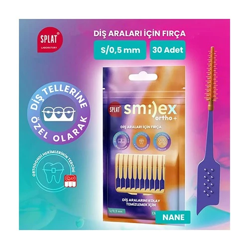 Splat 0,5 Mm Arayüz Fırçası 30 Adet ürün görseli 1