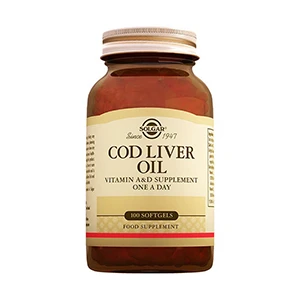 Solgar Cod Liver Oil 100 Kapsül ürün görseli 1