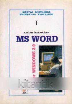 SOSYAL BİLİMLERDE BİLGİSAYAR KULLANIMI 1 / KELİME İŞLEMCİLER MS WORD FOR WINDOWS 2.0 ürün görseli
