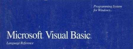 Microsoft Visual Basic Language Reference (2000 Yılı İlk Baskısı) - Resim 1