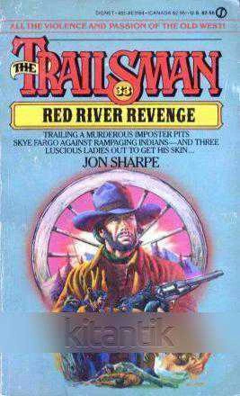 The Trailsman 33 / Red River Revenge (1984 Yılı İlk Baskısı) ürün görseli 1