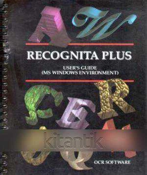 Recognita Plus The International OCR Version 2.0 (MS Windows Environment) User's Guide ürün görseli