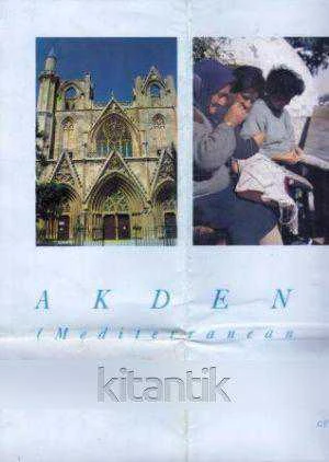 Kuzey Kıbrıs Turistik Kara Yolları Haritası / North Cyprus (Touristic Road Map) / Nord Zypern (Touuristische Autokarte) ürün görseli 1