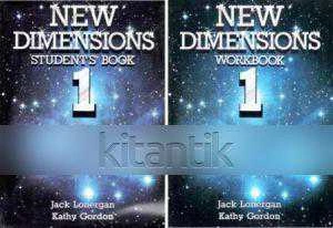 NEW DIMENSIONS 1 STUDENT'S BOOK + WORKBOOK (2 BOOK SET) ürün görseli 1