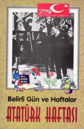 Belirli Gün ve Haftalar / Atatürk Haftası 1998 Yılı İlk Baskısı
