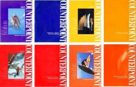 Counterpoint Book One (Beginners) + Two (Elementary) + Three (Pre - Intermediate)+ Four (Intermediate) Coursebooks + Workbooks / 8 Book Set ürün görseli 1