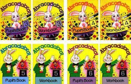 Abracadabra! (1, 3, 4, 5, 6 Pupil's Book + Workbook) 9 Book Set ürün görseli 1