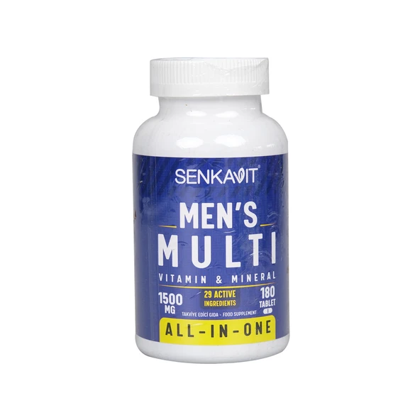 Senkavit Mens Multivitamin ve Multimineral Complex 180 Tablet ürün görseli
