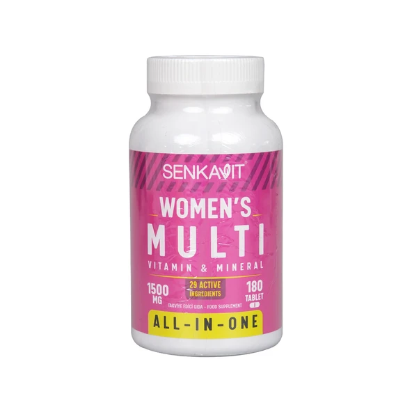 Senkavit Womens Multivitamin ve Multimineral Complex 180 Tablet ürün görseli 1