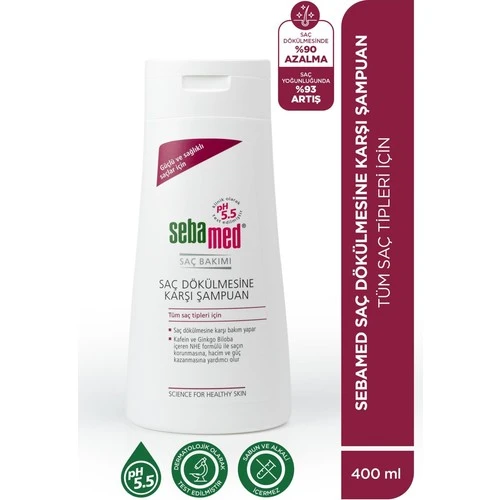 Sebamed Saç Dökülmesine Karşı Şampuan 400 ml ürün görseli