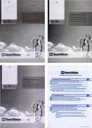 DemirDöküm Kombi (Nitron Plus HK 24 "H-TR" / Nitron Plus HK 30 "H-TR") Montaj ve Bakım Kılavuzu + Dönüşüm Kılavuzu + Kullanma Kılavuzu + İlk Çalıştırma Kontrol Formu / 4 Parça Kılavuz ürün görseli 1