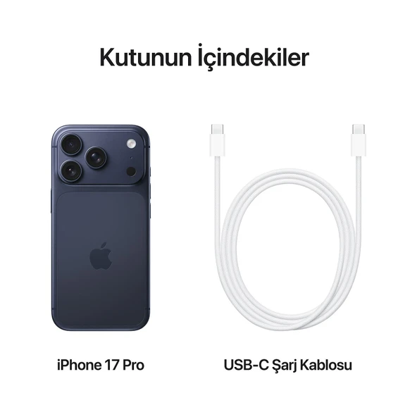 APPLE IPHONE 17 PRO 256GB DEEP BLUE - Resim 4