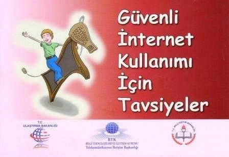 Güvenli İnternet Kullanımı İçin Tavsiyeler "Bilgi Teknolojileri İletişim Kurumu Tavsiyeleri"  / Türkçe ürün görseli 1