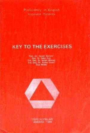 Key To The Exercises (Proficiency in English - İngilizce Yeterlik İçin) ürün görseli 1