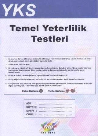 YKS Temel Yeterlilik Testleri ürün görseli 1