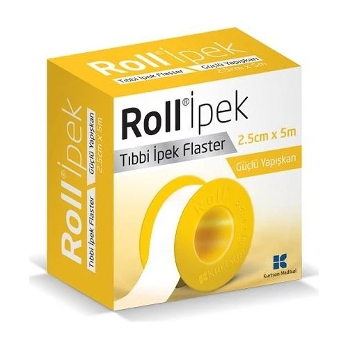 Roll İpek Tıbbi Flaster 5m x 2,5cm ürün görseli