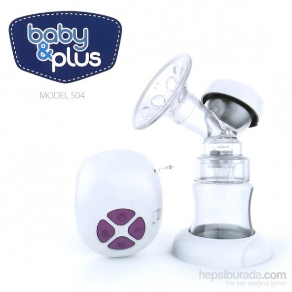 Baby&Plus Tekli Elektrikli Göğüs Pompası