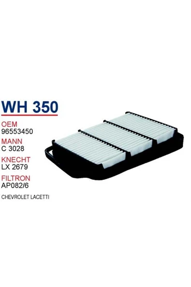 Chevrolet Lacetti Hava Filtresi ürün görseli