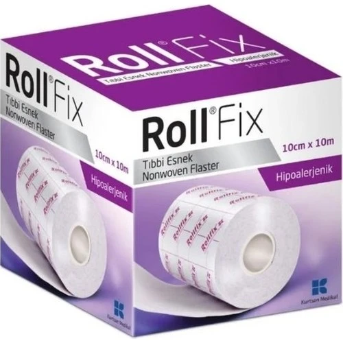 Roll Fix Tıbbi Esnek Nonwoven Flaster 10cm x 10m ürün görseli