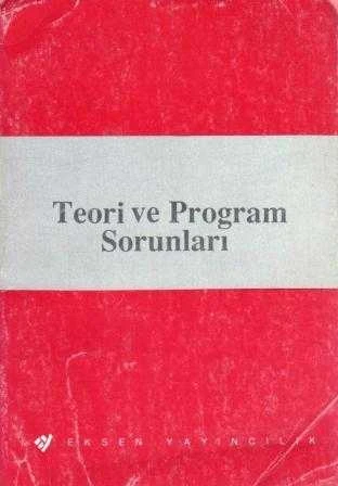 Teori ve Program Sorunları / 1990 Yılı İlk Baskısı ürün görseli 1
