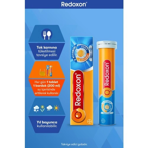 Redoxon 3lü Etkili 15 Efervesan Tablet - Resim 5