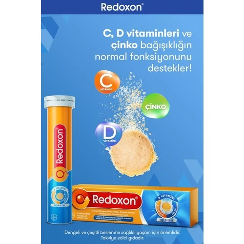Redoxon 3lü Etkili 15 Efervesan Tablet - Resim 3