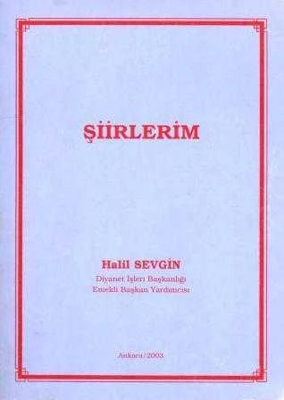Halil Sevgin Şiirlerim / 2003 Yılı İlk Baskısı ürün görseli 1