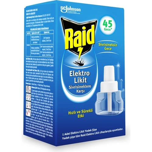 Raid Electro Likit Yedek 35 ml - Resim 2