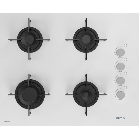 Altus Ala 159 Dw Doğalgazlı Beyaz Ankastre Ocak - Resim 4