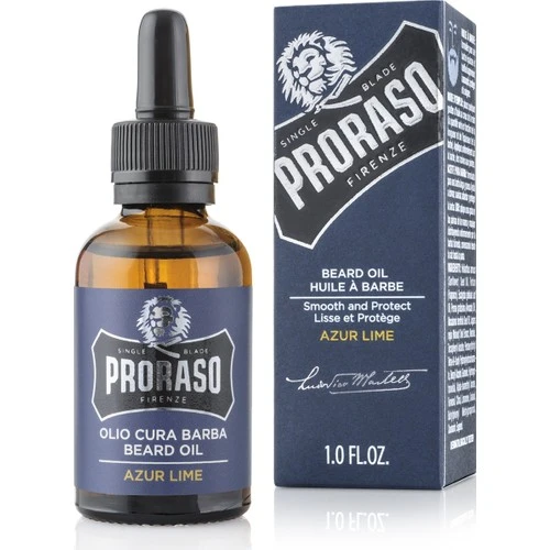 Proraso Sakal Bakım Yağı Azure Lime 30 ml ürün görseli 1