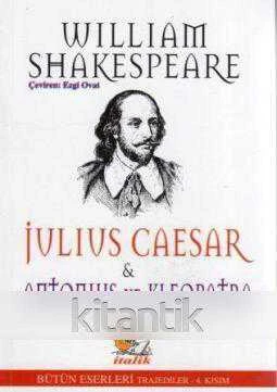 William Shakespeare Serisi / Julius Caesar & Antonius ve Kleopatra (2014 Yılı Birinci Baskısı) ürün görseli 1