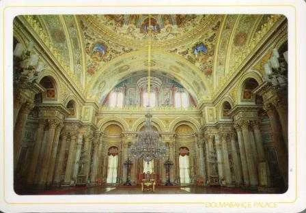 Tarihi Kartpostallar Serisi 2 / Dolmabahçe Sarayı Fotoğrafları (1856 The Reception Hall) (Fotoğraf; Samih Rifat) ürün görseli 1