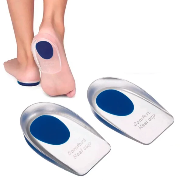 Poblex Yapışkanlı Silikon Jel Topukluk - Erkek ürün görseli 1