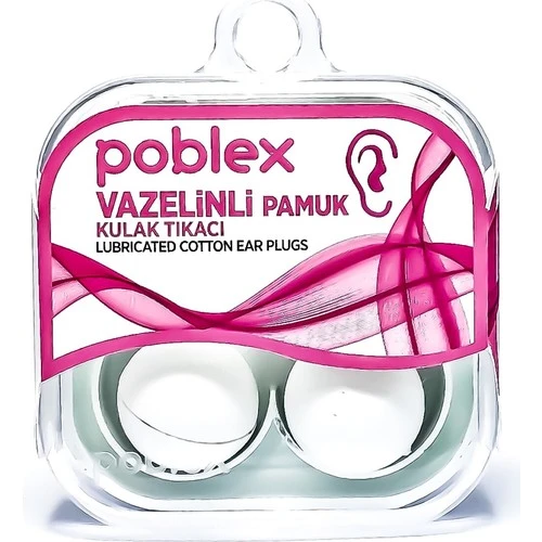 Poblex Vazelin Kulak Tıkacı 2 Adet - Resim 2