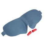 Poblex Uyku Maskesi Yeni Kulak Tıkacı Hediyeli Mavi ürün görseli 1