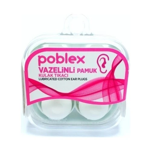 Poblex Silikon Kulak Tıkacı 2li - Resim 2
