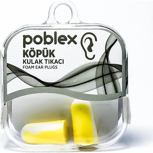 Poblex İpli Köpük Kulak Tıkacı ürün görseli