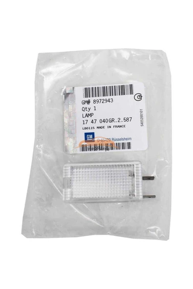 Opel Meriva A Bagaj Iç Aydınlatma Lambası Orijinal Gm ürün görseli