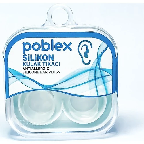 Poblex Silikon Kulak Tıkacı 4 Adet ürün görseli 1