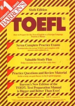 Students' 1 Choice Sixth Edition Barron's TOEFL ürün görseli 1