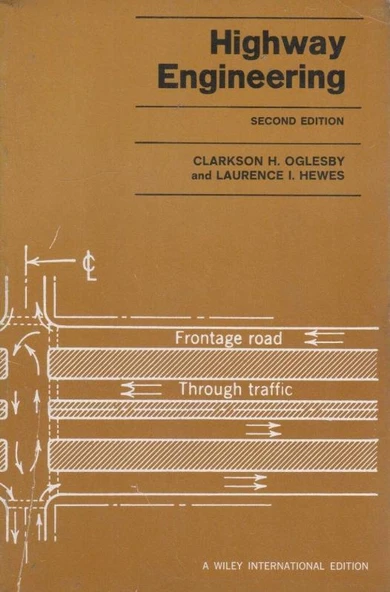 Highway Engineering (Frontage Road + Through Traffic) - 1963 Yılı İkinci Baskısı ürün görseli 1
