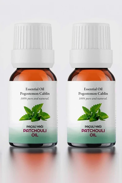 PROCLİS 2 Adet Paçuli Uçucu Yağı %100 Saf 10 ml ( Patchouli Oil )