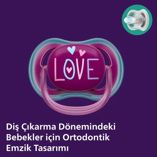 Philips Avent Scf349/22 Ultra Air 18+ Erkek Emzik - Resim 4