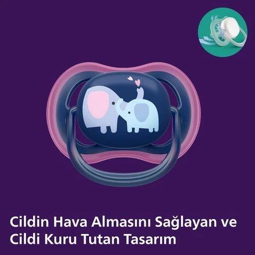 Philips Avent Scf349/22 Ultra Air 18+ Erkek Emzik - Resim 3