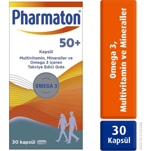 Pharmaton 50+ 30 Kapsül ürün görseli