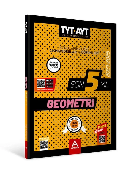 Son 5 Yıl AYT-TYT Geometri Çıkmış Sorular 2021-2025 ürün görseli 1