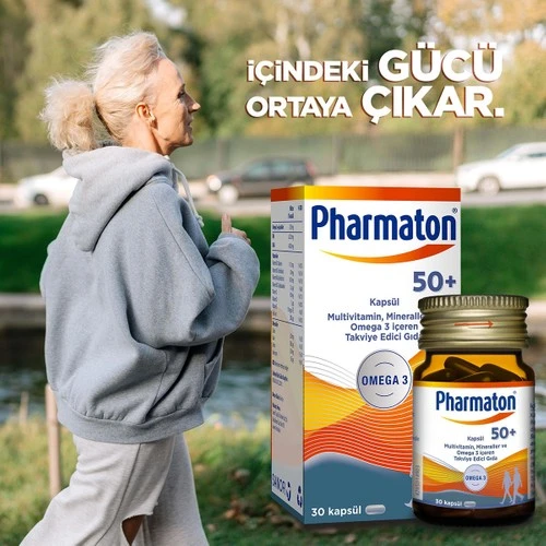 Pharmaton 50+ 30 Kapsül - Resim 2